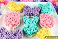 Decadent White Chocolate Krispie Bars