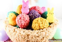 Sweet Easter Krispie Treat Centerpiece