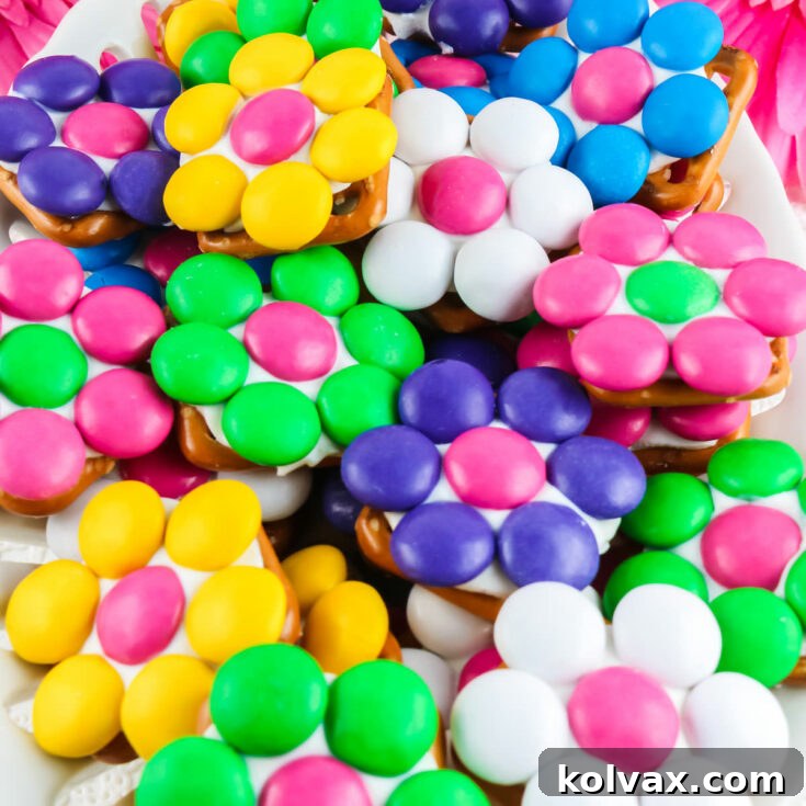 Pretzel Blossom Bites 8 Flower Pretzel Bites