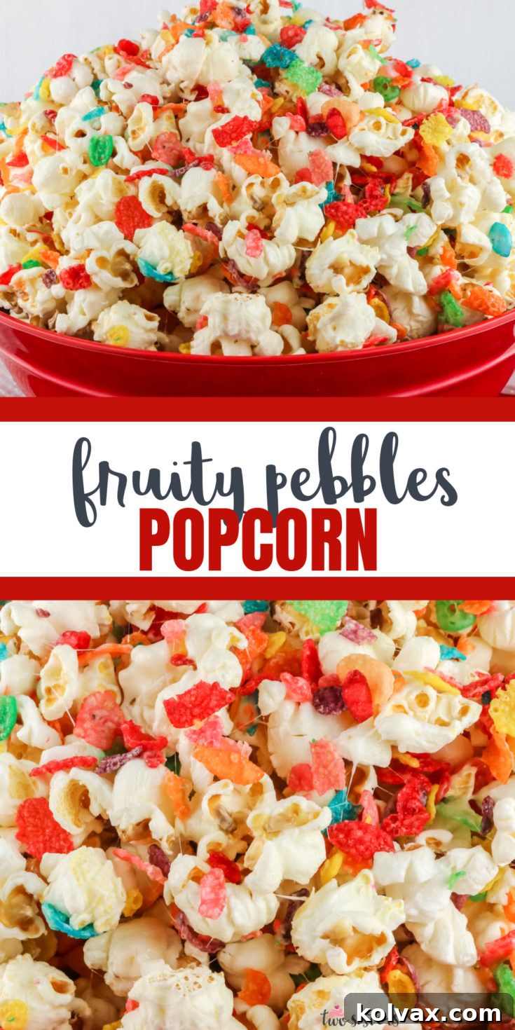 Fruity Pebbles Popcorn