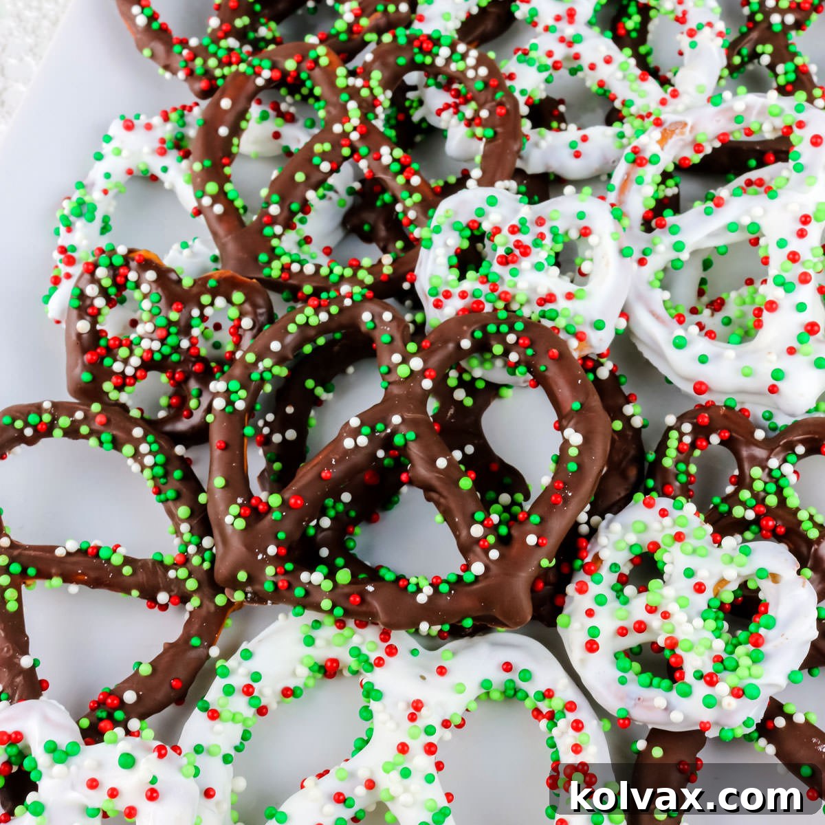 Sweet and Salty Chocolate Pretzel Perfection 7 Homemade Chocolate Covered Pretzels