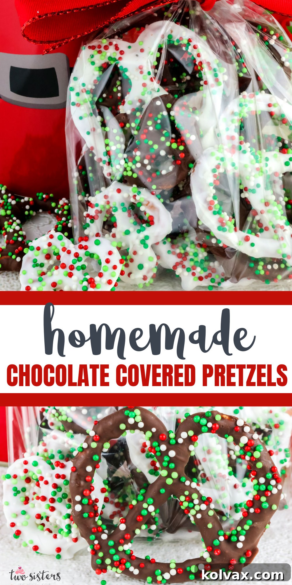 Homemade Chocolate Covered Pretzels