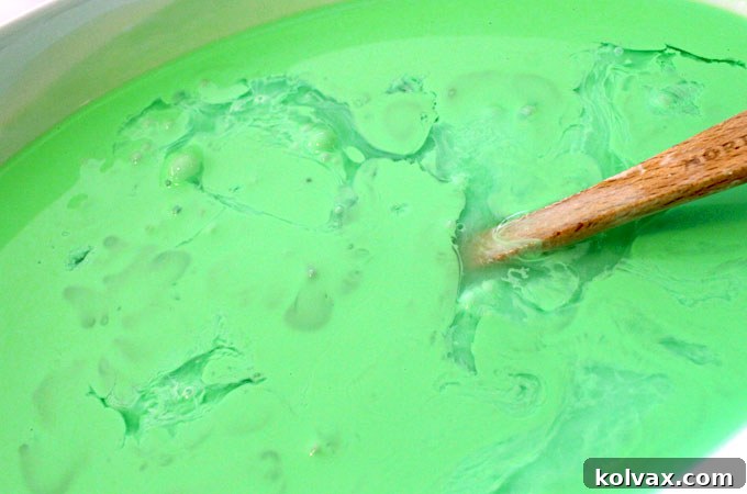 Stirring the Grinch Slime