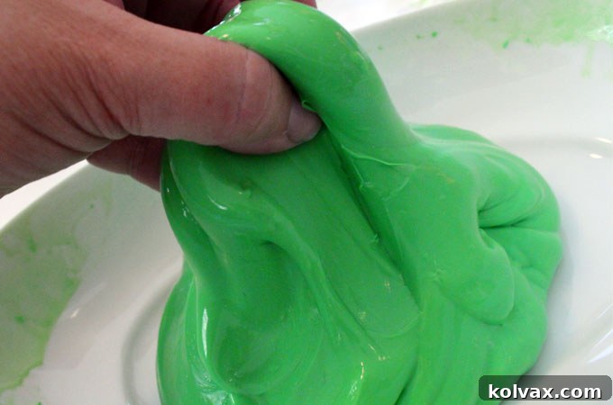 Stirring the Grinch Slime