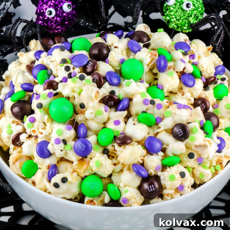 Bewitched Halloween Popcorn