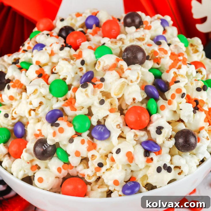 Trick or Treat Halloween Popcorn