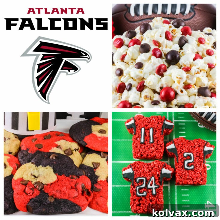 The Best Atlanta Falcons Game Day Party Desserts