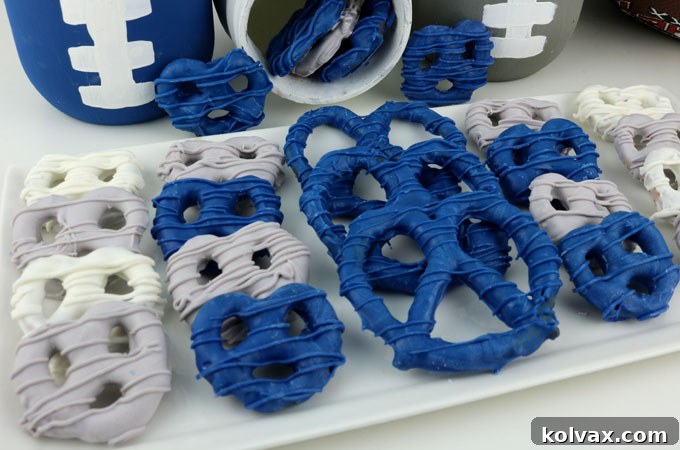 Lone Star Pretzels 2 Delicious Dallas Cowboys Pretzels with sweet and salty goodness for game day