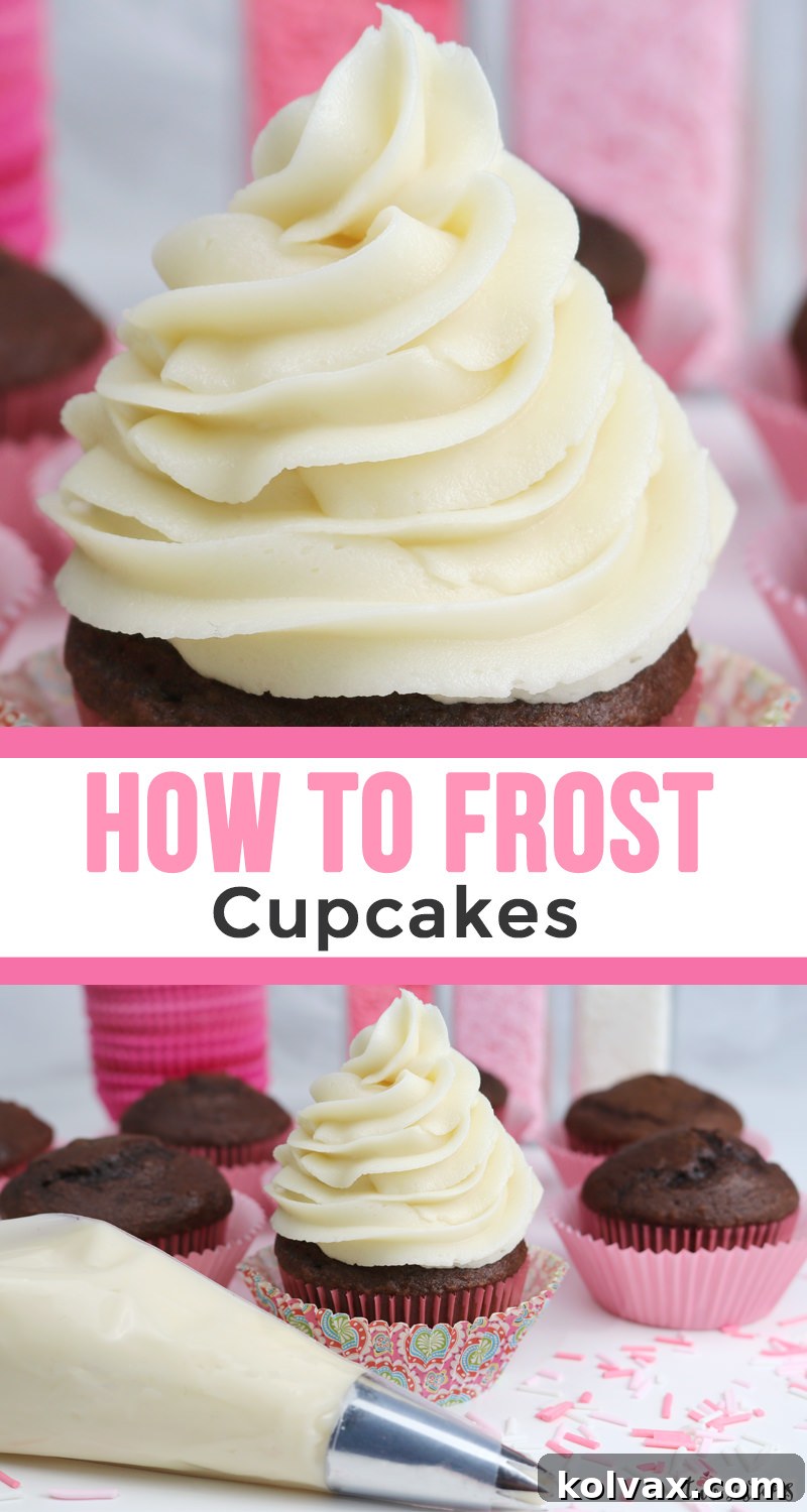 A stunning batch of perfectly frosted cupcakes with beautiful buttercream swirls, ready to impress