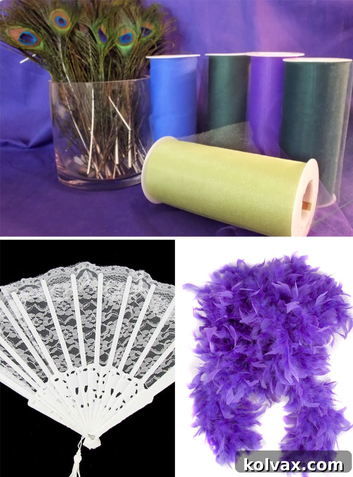 Make Your Own Majestic Peacock Outfit 3 All the supplies you will need to make a DIY Peacock Costume for a child.