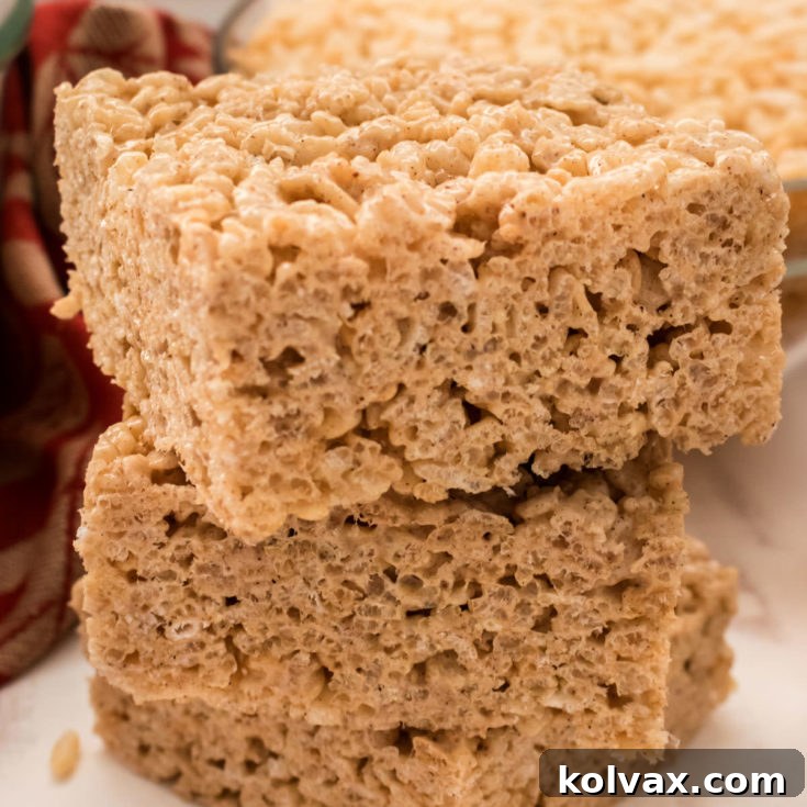 Pumpkin Spice Rice Krispie Treats