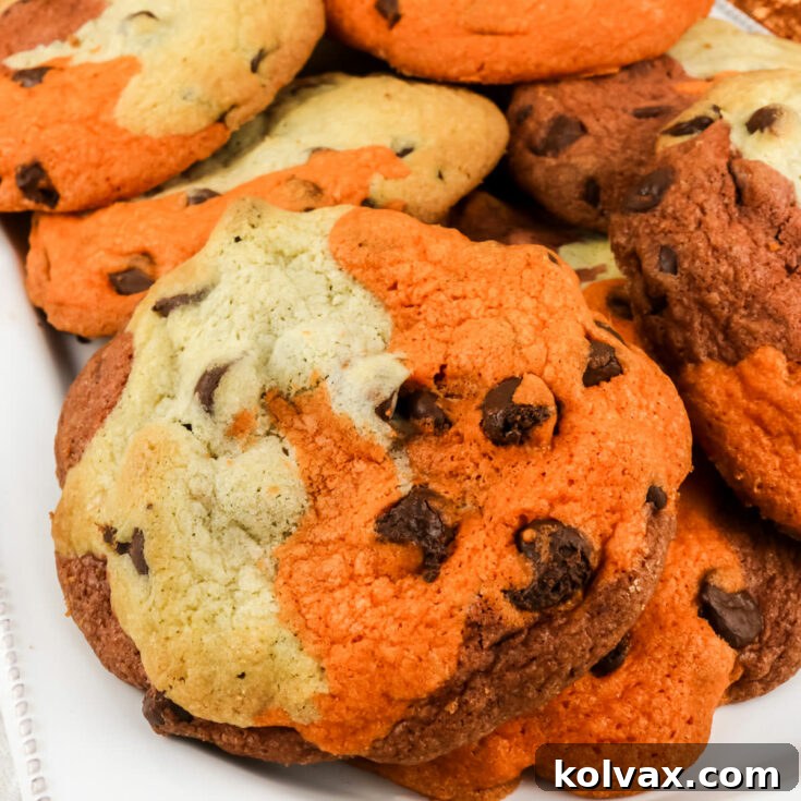 Harvest Marble Chocolate Chip Cookies