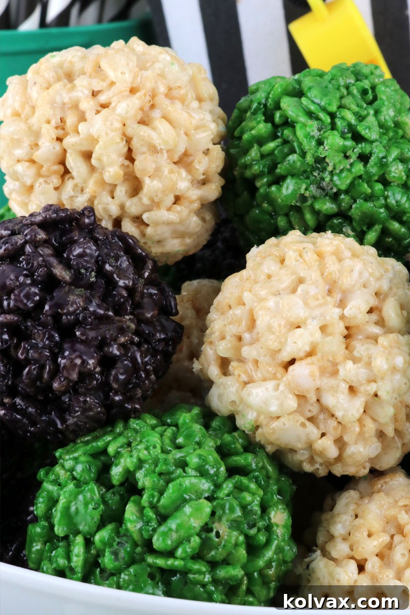 Delicious Philadelphia Eagles Rice Krispie Bites for an NFL Playoff Party