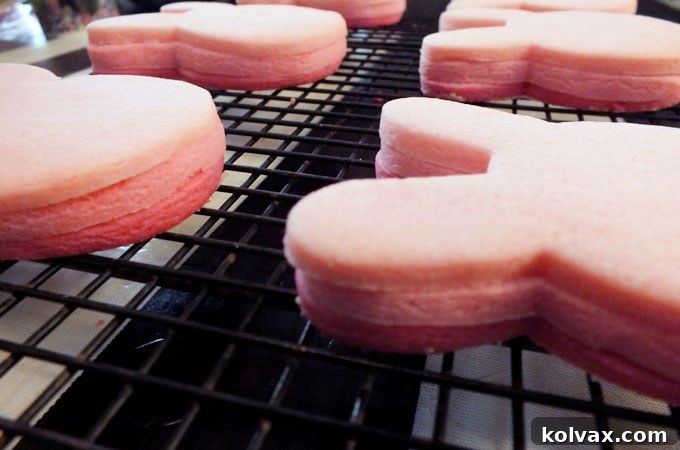 Bake Ombre Easter Cookies