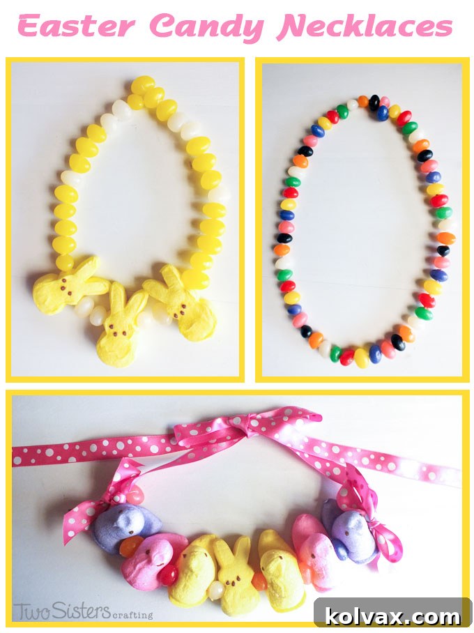 Delightful Easter Candy Necklaces: A Festive and Edible Craft