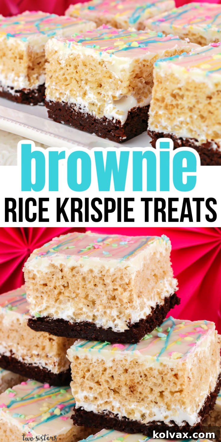 Brownie Rice Krispie Treats recipe card footer image