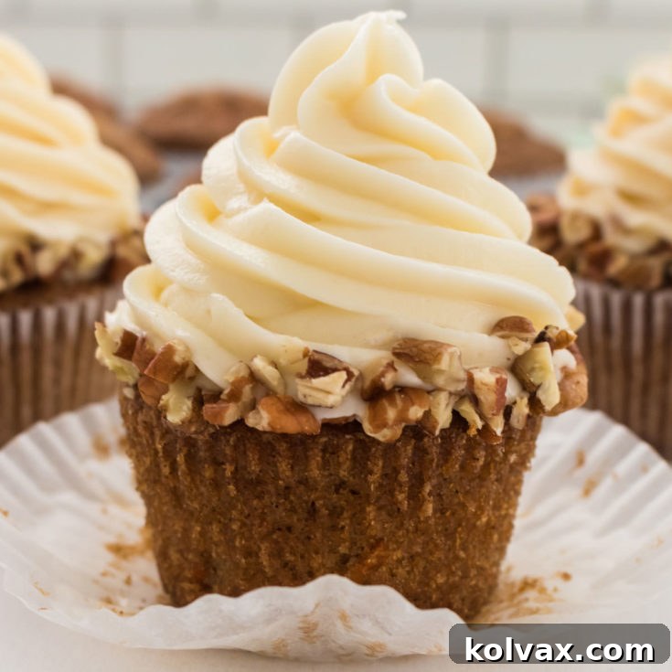 Carrot Cake Cupcakes