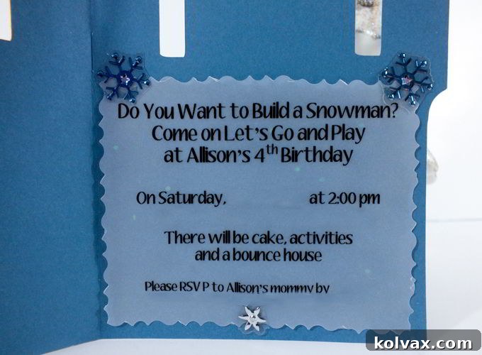 Attaching the Party information