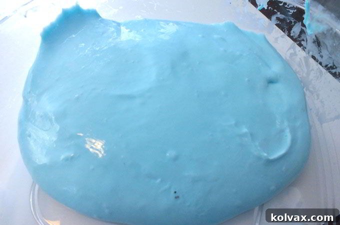 Finished Gak - Perfectly Formed Homemade Slime