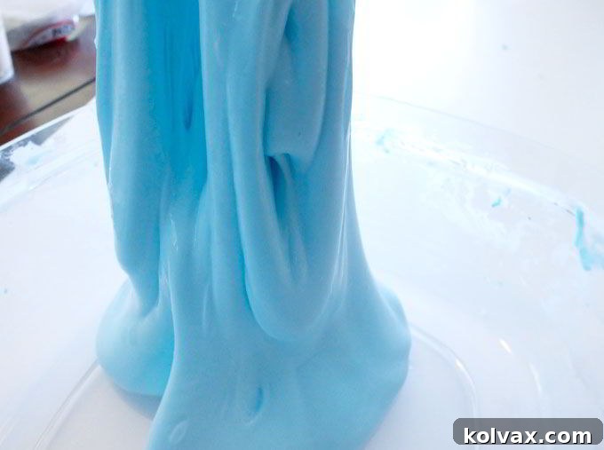 Frozen Troll Slime - The Finished Product, Oozy and Fun