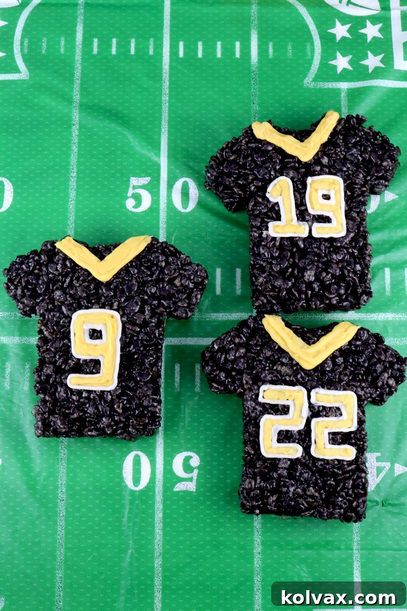 Delicious New Orleans Saints Rice Krispie Treats: A Game Day Favorite