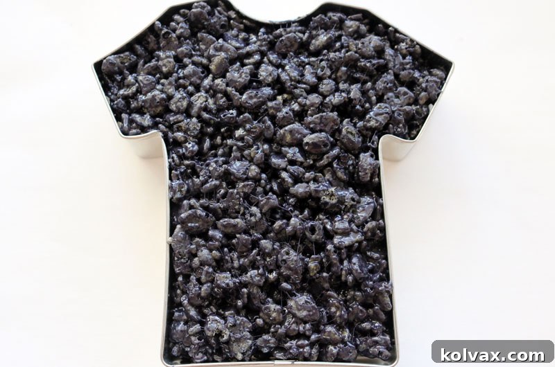 Decorated New Orleans Saints Rice Krispie Treat Jerseys