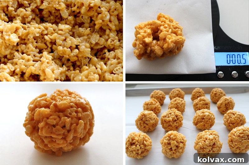 Detailed instructions on how to make vibrant gold Rice Krispie Bites for New Orleans Saints football parties.