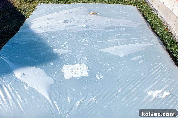 The Condition of the Water Blob After Just 15 Minutes of Play