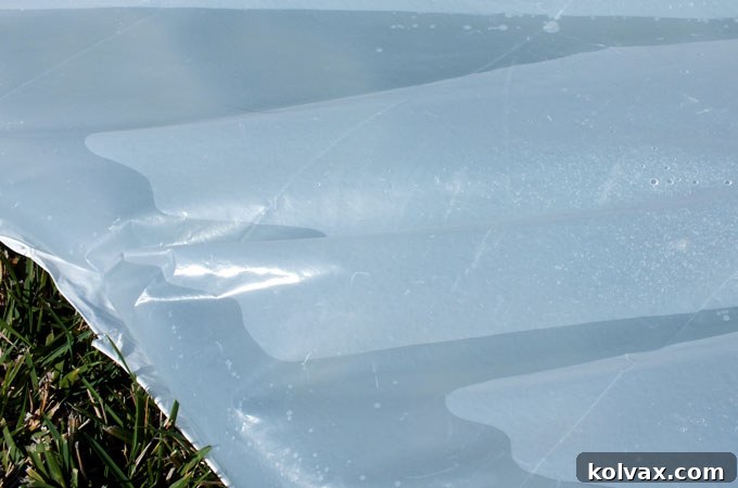 Challenges of Filling a Water Blob: Water Consumption and Air Pockets