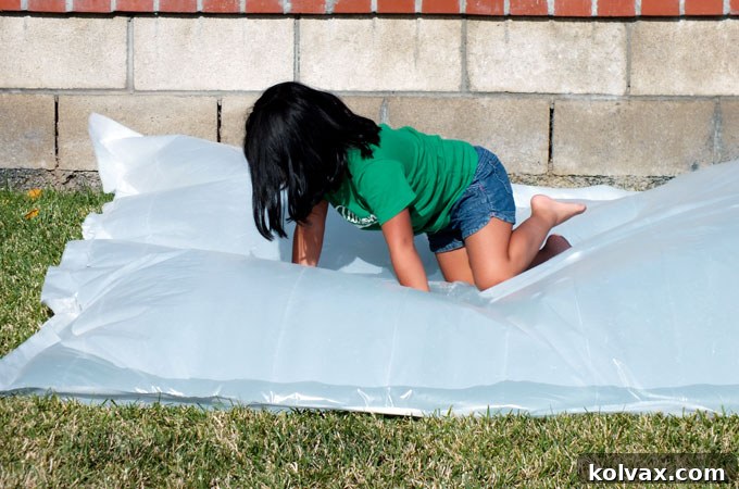 Getting Rid of the Air Pocket in the Water Blob: An Unexpected Challenge