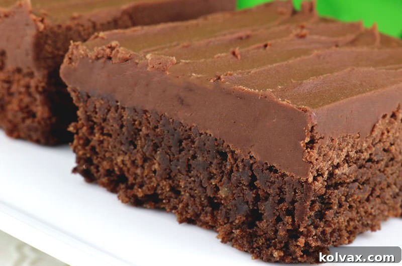 Homemade Brownies with Rich Chocolate Mint Frosting - A truly satisfying, fudgy dessert recipe for chocolate lovers.