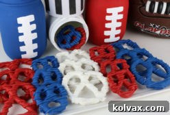 A small image of Houston Texans Pretzels for the recipe card.