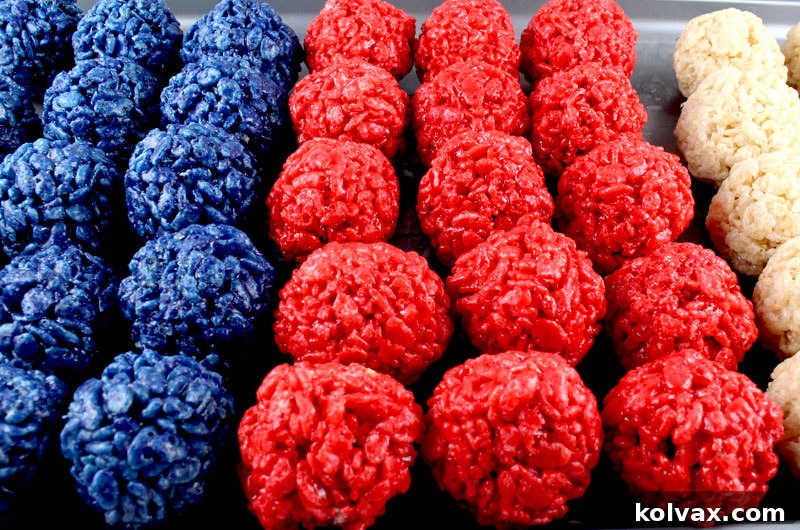 Arrangement of finished Houston Texans Rice Krispie Bites on a cooling rack.