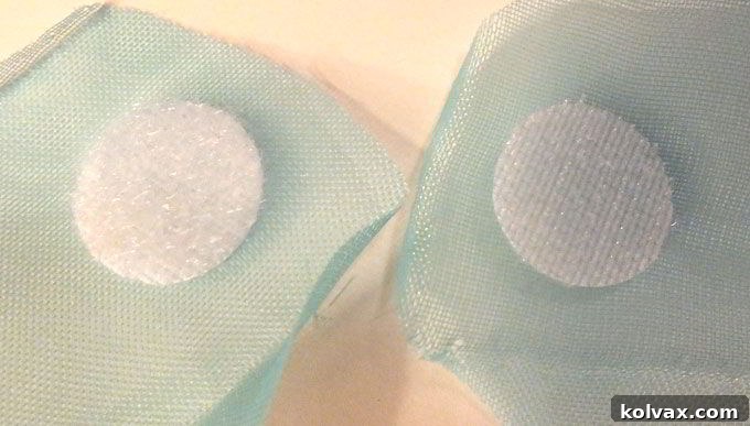 Velcro Closure for DIY Elsa Cape