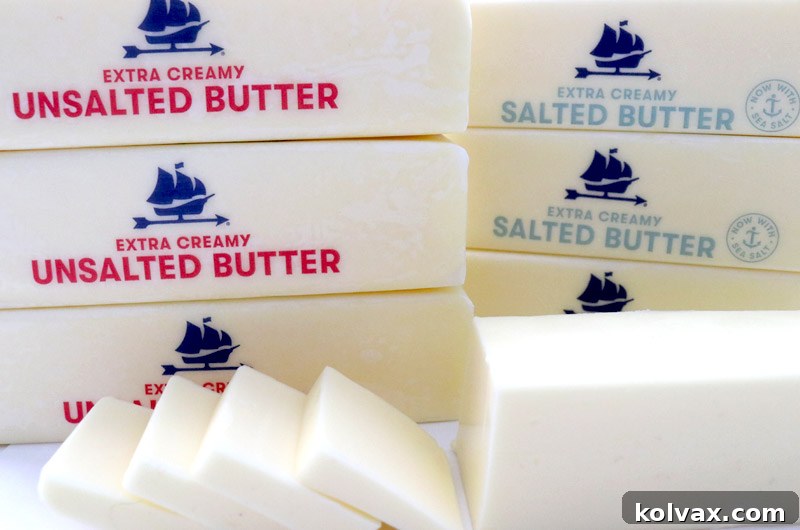 Salted vs Unsalted Butter: A Guide for Bakers