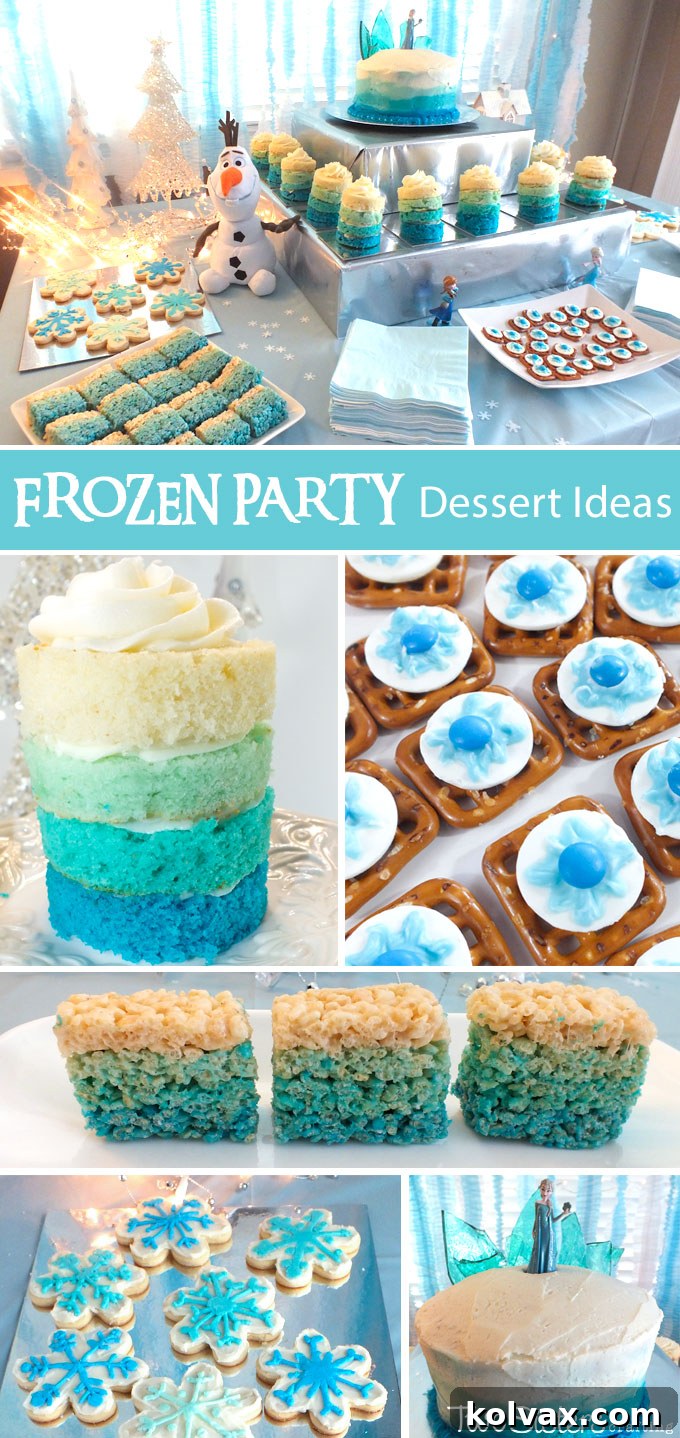 Disney Frozen Dessert Ideas