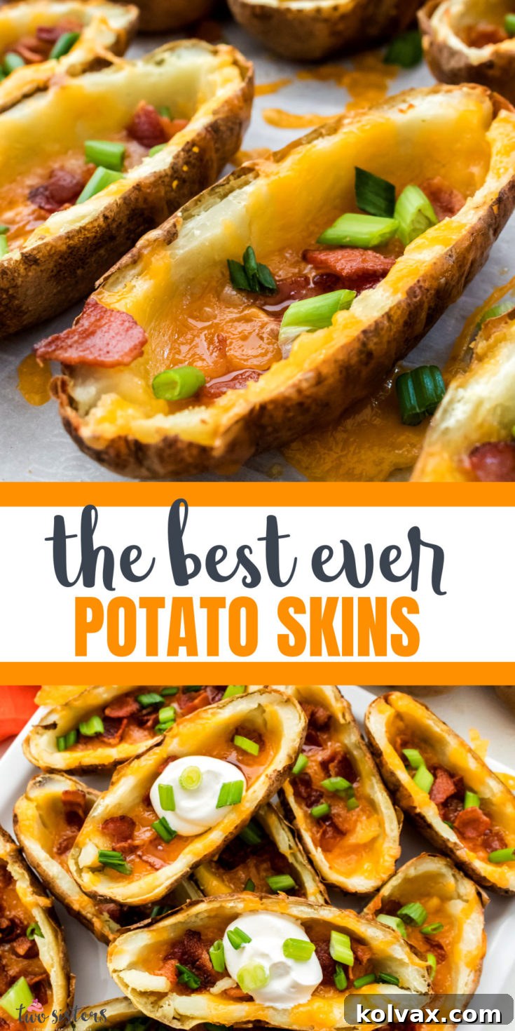 The Best Ever Potato Skins