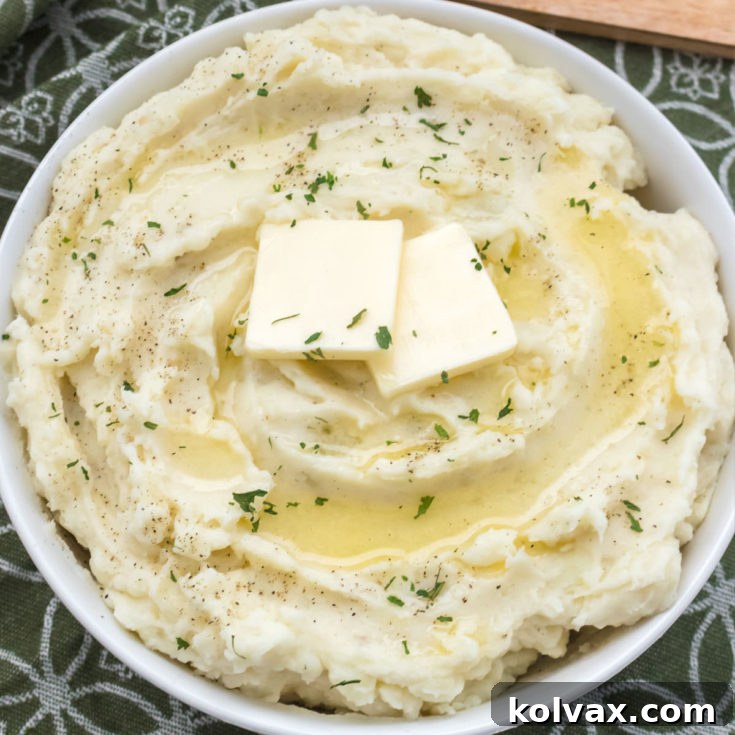 Roasted Garlic Mashed Potatoes