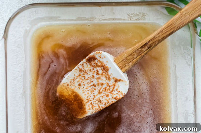 A golden-brown butter in a saucepan, with a rich, nutty aroma rising, ready to transform any dish.