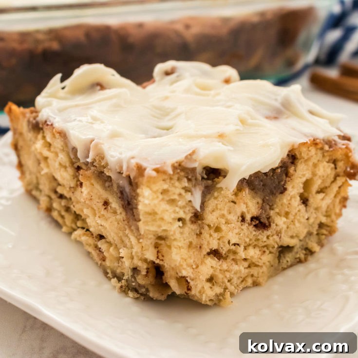 Cinnamon Roll Breakfast Casserole