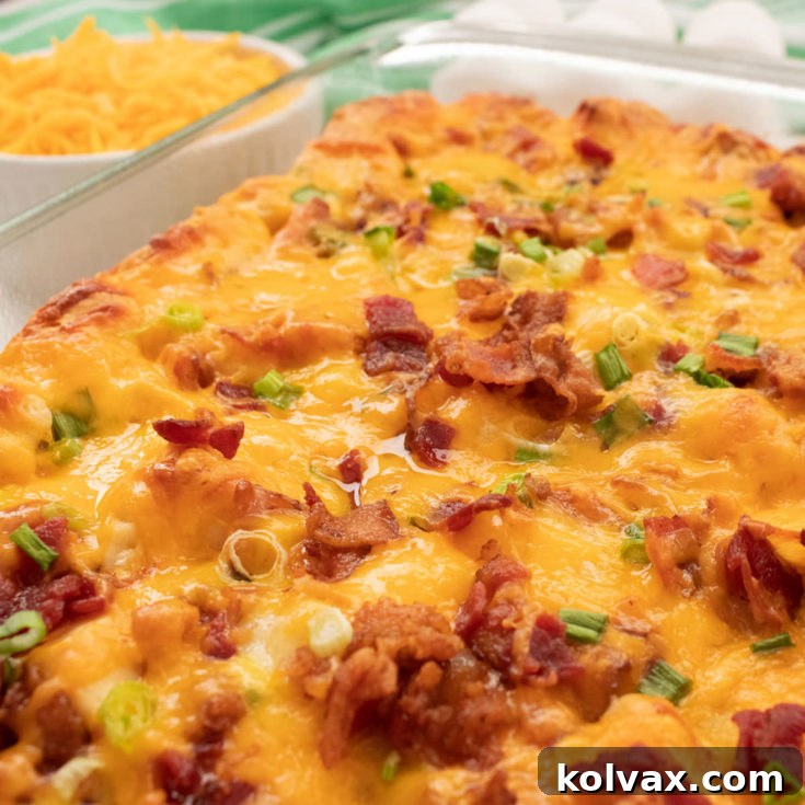 Bacon and Egg Breakfast Casserole
