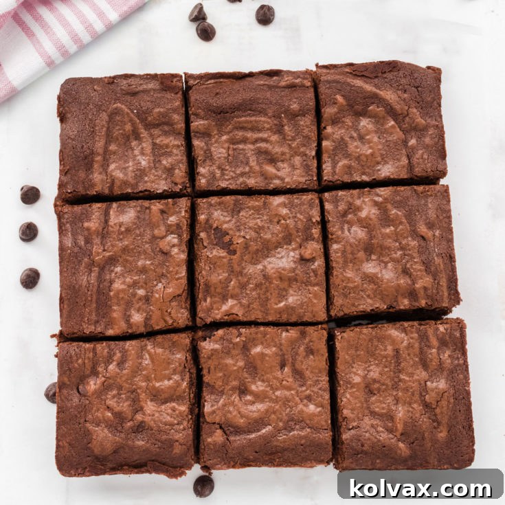 Homemade Fudge Brownies