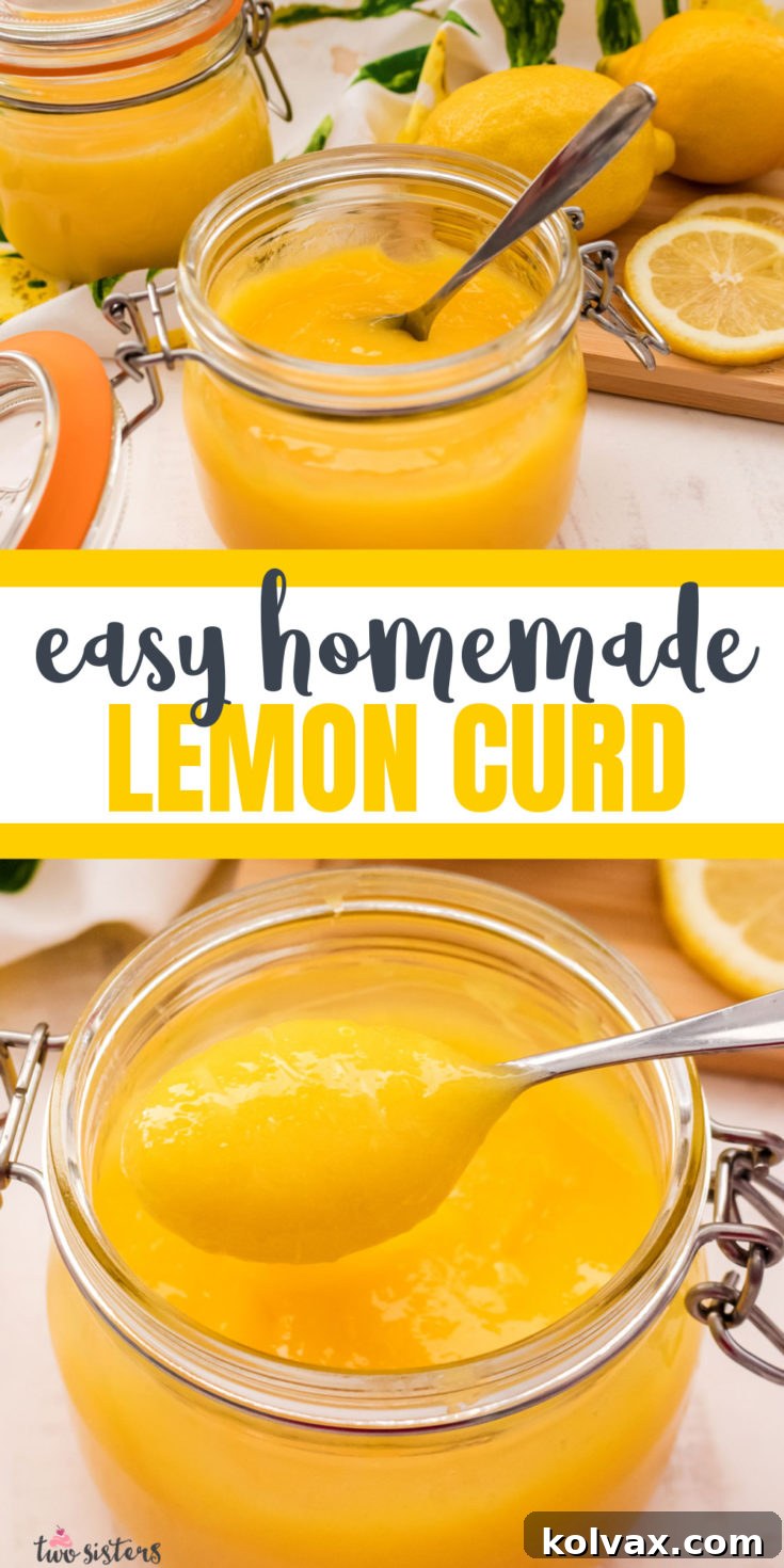 Easy Lemon Curd Recipe Final Image