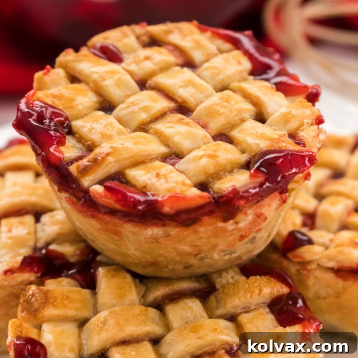 Mini Cherry Pies