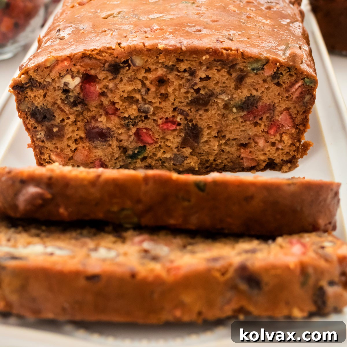 The Best Fruit Cake Recipe - A perfect holiday dessert.