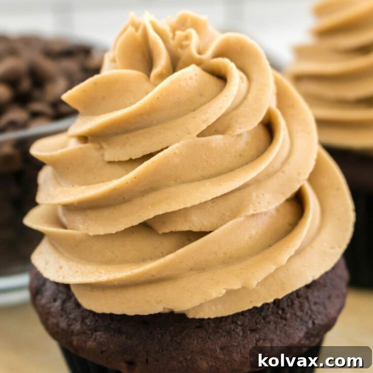 Velvet Coffee Buttercream 9 The Best Coffee Frosting