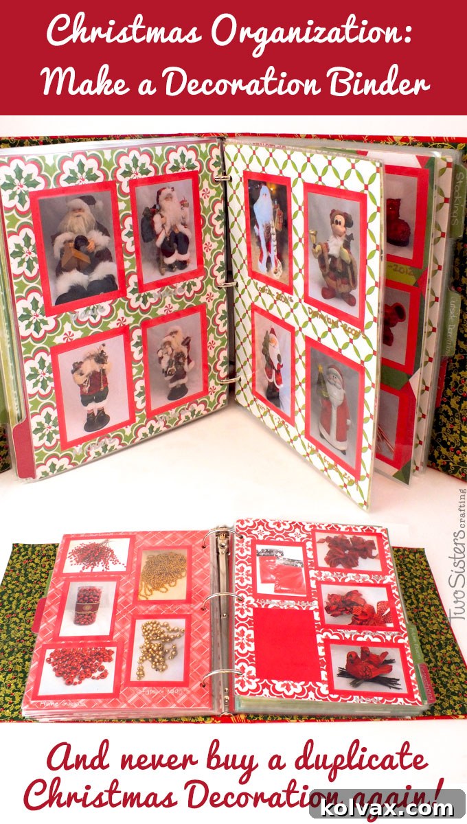 Christmas Decoration Binder