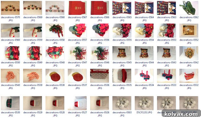 Photos of my Christmas Decorations