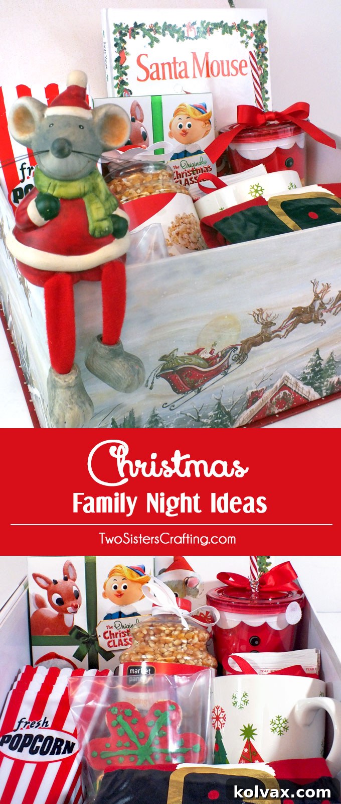 Christmas Family Night Ideas - Start a new tradition with a fun, cozy evening