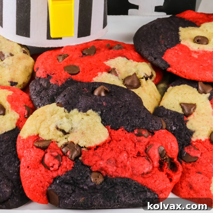Atlanta Falcons Chocolate Chip Cookies